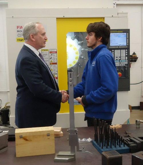 State Auditor Faber visited Ashland County-West Holmes RAMTEC