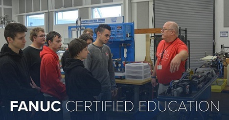 MCCC Professor Completes FANUC CERT Program