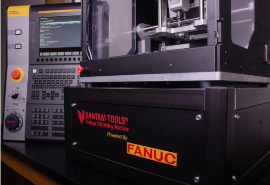 Bantam Tools Desktop CNC Milling Machine Powered by FANUC