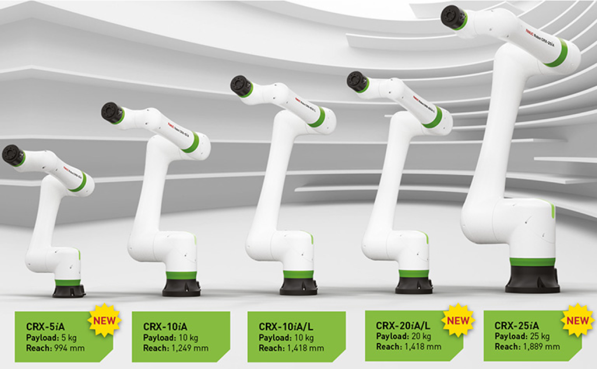 FANUC CRX Collaborative Robot Series